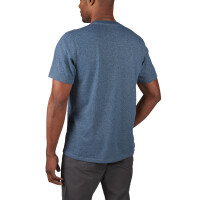 HTSSBLU-S, Hybrid-T-Shirt blau, Milwaukee 2
