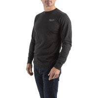 Hybrid-Langarm-Shirt schwarz, HTLSBL-L, Milwaukee 2