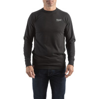 HTLSBL-XL, Hybrid-Langarm-Shirt schwarz, gallery