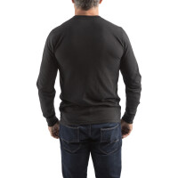 HTLSBL-XL, Hybrid-Langarm-Shirt schwarz, Milwaukee 3