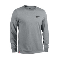 Hybrid-Langarm-Shirt grau, HTLSGR-L, Milwaukee 4