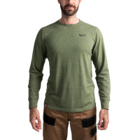 HTLSGN-S, Hybrid-Langarm-Shirt grün gallery