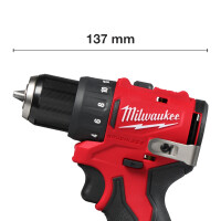 M12™ Bürstenloser Akku-Bohrschrauber, mit 3x 2.0 