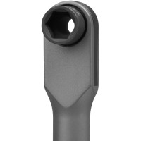 M12 FUEL Akku-Durchgangsratsche, mit 2x 2.0 Ah Akku & La