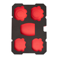 Leere 4x Ringbacke und RJ-Adapter PACKOU gallery