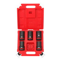 5-teiliges Set, SHOCKWAVE Schlagnuss 1" lang,...