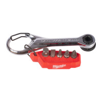 , 1/4" & 5/16" Micro-Ratsche 7-in-1, Milwaukee
