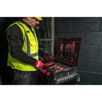 im PACKOUT Koffer, Elektriker-Handwerkzeuge Set 62-teilig, M