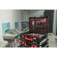im PACKOUT Koffer, Installateur-Handwerkzeuge Set 73-teilig,