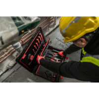 im PACKOUT Koffer, Installateur-Handwerkzeuge Set 73-teilig,