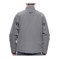Akku-Heiz-Jacke Herren grau, 12 V, ohne Akku & Ladeger&a
