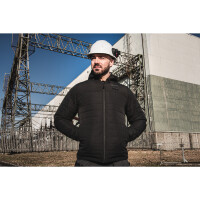 12 V Akku-Heiz-Steppjacke Herren schwarz, ohne Akku u. Ladeg