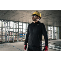 12 V Akku-Heiz-Kapuzenpullover Herren schwarz, ohne Akku u. 
