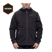 12 V Akku-Heiz-Kapuzenpullover Herren schwarz, ohne Akku...