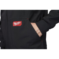 FREEFLEX Softshell Kapuzen-Jacke schwarz, Größe S, Milwaukee