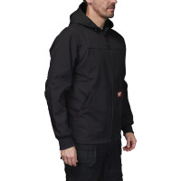 FREEFLEX Softshell Kapuzen-Jacke schwarz, Größe X