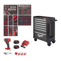 30? / 78 cm TOOLGUARD Werkstattwagen mit Werkzeugbestüc