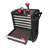 30? / 78 cm TOOLGUARD Werkstattwagen mit Werkzeugbestüc
