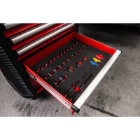 30? / 78 cm TOOLGUARD Werkstattwagen mit Werkzeugbestüc