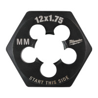 Gewindeschneideisen, M12x1.75 mm, Milwaukee