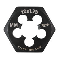 Gewindeschneideisen, M12x1,75 mm , Milwaukee