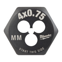 Gewindeschneideisen, M4x0.75 mm, Milwaukee