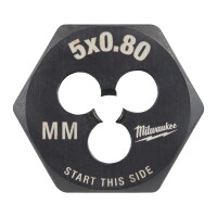 Gewindeschneideisen, M5x0,80 mm , Milwaukee