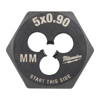 Gewindeschneideisen, M5x0,90 mm , Milwaukee