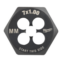 Gewindeschneideisen, M7x1.00 mm, Milwaukee