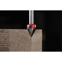 Laserpunktfräser 8 mm Schaft, 12,7 x 57,2 mm, Milwaukee