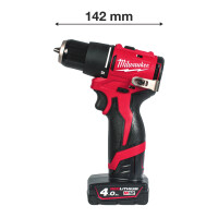 M12™ Akku-Schlagbohrschrauber, mit 2x 4.0 Ah Akku &amp