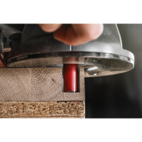 Nutfräser 2-Schneiden 12 mm Schaft, 20 x 80 mm, Milwauk