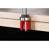 Schablonen-Nutfräser 8 mm Schaft, 22 x 57 mm, Milwaukee