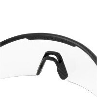 Schutzbrille mit großem Sichtfeld, klar, kratzfest u. 