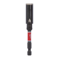 SHOCKWAVE Magnetbithalter 1/4" Hex, 75 mm mit Einschrau