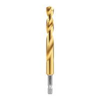 SHOCKWAVE Metallbohrer HSS-G RED HEX Titan 1/4"  5er Pa