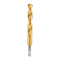 SHOCKWAVE Metallbohrer HSS-G RED HEX Titan 1/4"  5er Pa