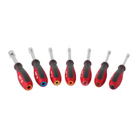 Steckschlüssel mit Griff und Durchgangsloch Set, magnet