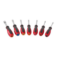Steckschlüssel mit Griff und Durchgangsloch Set, magnet