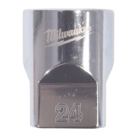 Steckschl&uuml;sseleinsatz 1/2", 12-kant, 24...