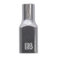 Steckschlüsseleinsatz 1/4", E- gallery