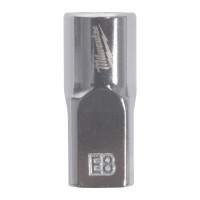 Steckschlüsseleinsatz 1/4", E- gallery