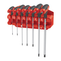 T-Griff-Set, Innensechskant mit Softgrip-Aufl