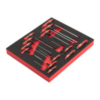 TX T-Griff mit Softgrip Einlage, 13-teilige Einlage...