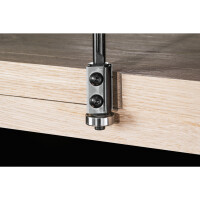 Wendeplatten-Bündigfräser 8 mm Schaft, 19 x 77 mm,