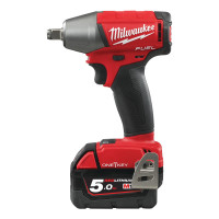 ONE-KEY Akku-Schlagschrauber 1/2" Vierkant Sprengring, 