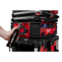 PackOut Netz-/Akku-Radio mit Ladefunktion, M18PRCDAB+-0, Mil