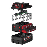 Akku 5.0 Ah, M18B5, Milwaukee 2