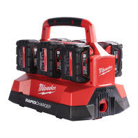 PACKOUT 6-fach Ladegerät, M18PC6, Milwaukee 3