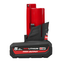 M12HB5 (High Output), M12 HIGH OUTPUT 5.0-Ah-Akku, Milwaukee